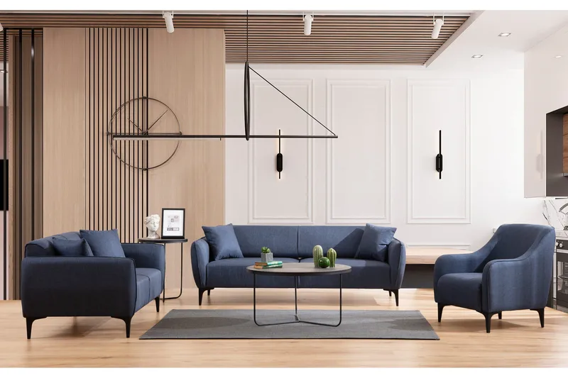 Rossland Soffa 2-sits - Blå - Möbler - Soffa - 2 sits soffa