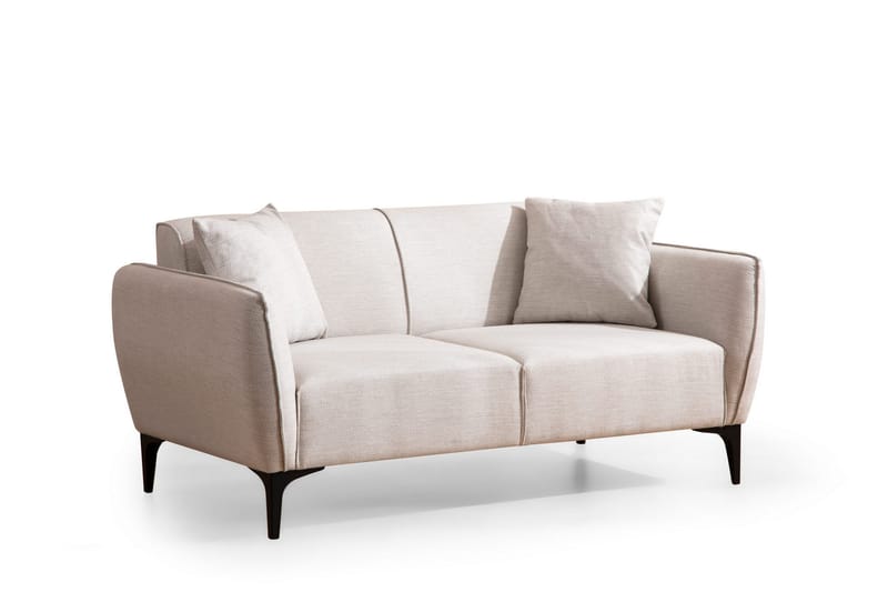 Rossland Soffa 2-sits - Vit - 2 sits soffa