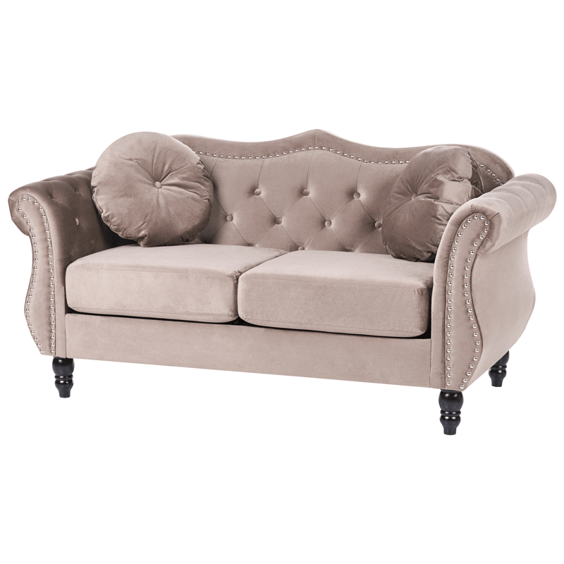 2-sits soffa Skien - Taupe - Möbler - Soffa - 2 sits soffa