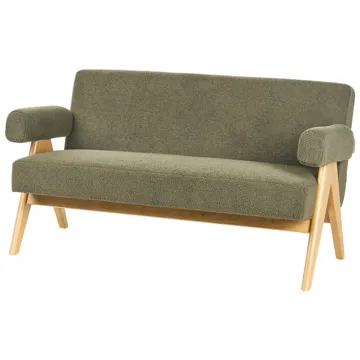 2-sits soffa Tamre - Grön, Ljusbrun - Möbler - Soffa - 2 sits soffa