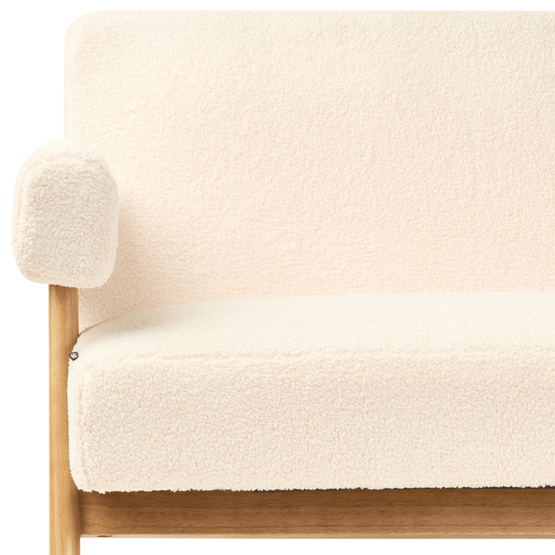 2-sits soffa Tamre - Off-white, ljusbrun - Möbler - Soffa - 2 sits soffa