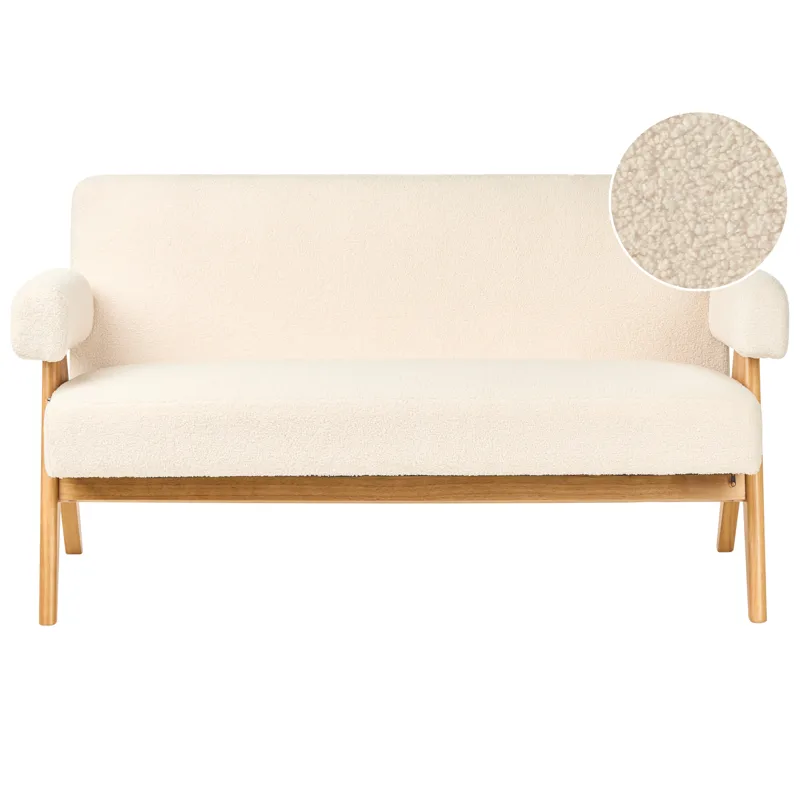 2-sits soffa Tamre, Off-white, ljusbrun