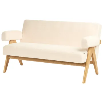2-sits soffa Tamre - Off-white, ljusbrun - Möbler - Soffa - 2 sits soffa