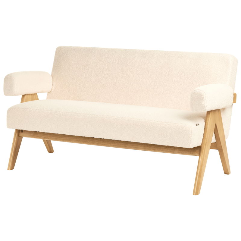 2-sits soffa Tamre - Off-white, ljusbrun - Möbler - Soffa - 2 sits soffa