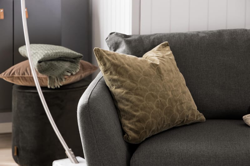 Trend 2-sits Tygsoffa - Svart - Möbler - Soffa - 2 sits soffa