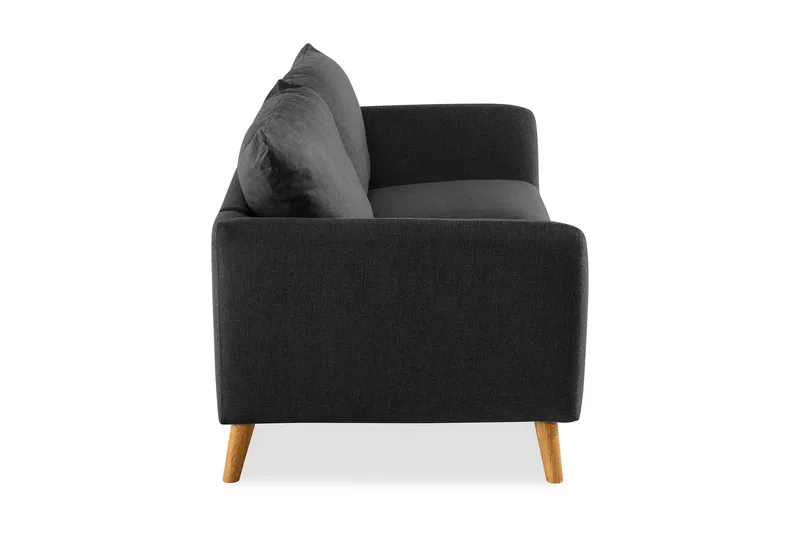 Trend 2-sits Tygsoffa - Svart - Möbler - Soffa - 2 sits soffa