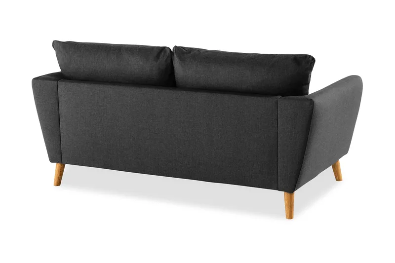 Trend 2-sits Tygsoffa - Svart - Möbler - Soffa - 2 sits soffa