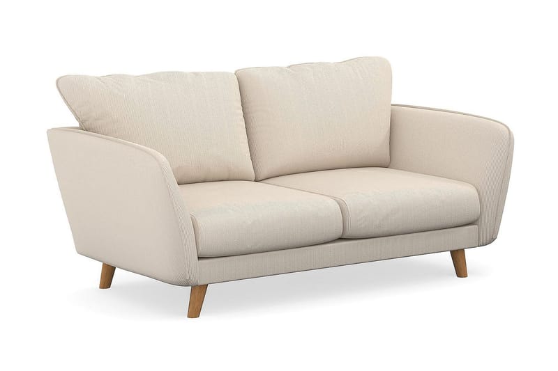 Trend Lyx 2-sits Manchestersoffa - Beige - Möbler - Soffa - 2 sits soffa