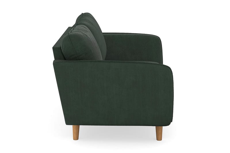 Trend Lyx 2-sits Manchestersoffa - Mörkgrön - Möbler - Soffa - 2 sits soffa