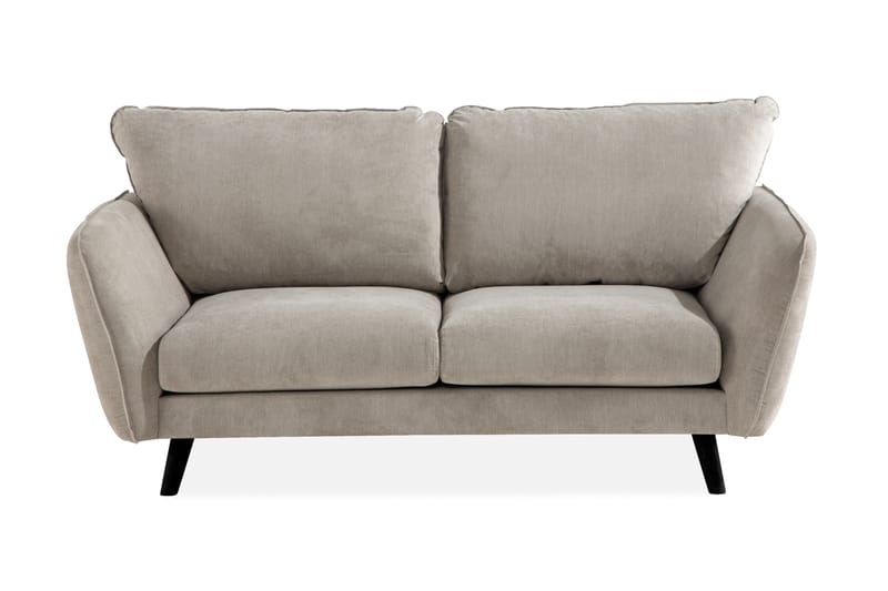 Trend Lyx 2-sits Soffa - Beige/Svart - Möbler - Soffa - 2 sits soffa