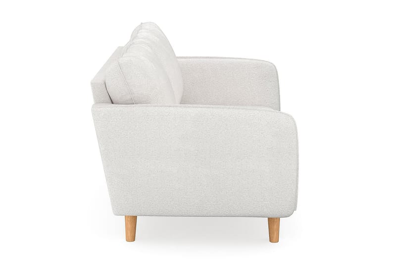 Trend Lyx 2-sits Soffa i Bouclé - Vit - Möbler - Soffa - 2 sits soffa