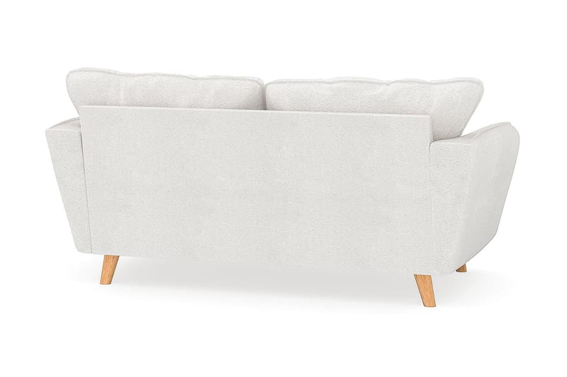 Trend Lyx 2-sits Soffa i Bouclé - Vit - Möbler - Soffa - 2 sits soffa