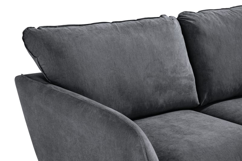 Trend Lyx 2-sits Soffa - Mörkgrå/Ek - Möbler - Soffa - 2 sits soffa