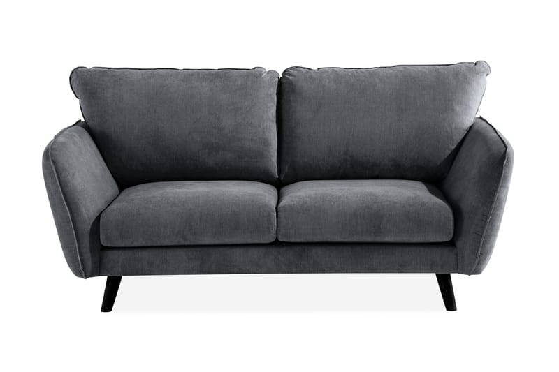 Trend Lyx 2-sits Soffa - Mörkgrå/Svart - Möbler - Soffa - 2 sits soffa