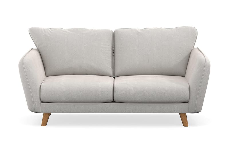 Trend Lyx 2-sits Soffa - Vit Sammet - Möbler - Soffa - 2 sits soffa