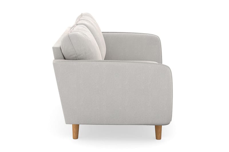 Trend Lyx 2-sits Soffa - Vit Sammet - Möbler - Soffa - 2 sits soffa