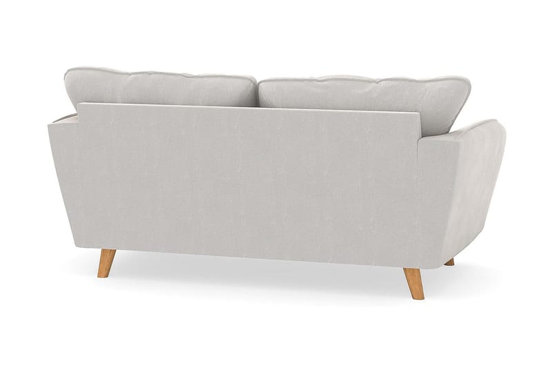 Trend Lyx 2-sits Soffa - Vit Sammet - Möbler - Soffa - 2 sits soffa