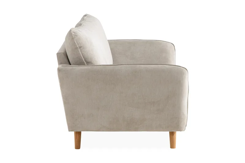 Trend Lyx 2-sits Tygsoffa - Beige - Möbler - Soffa - 2 sits soffa
