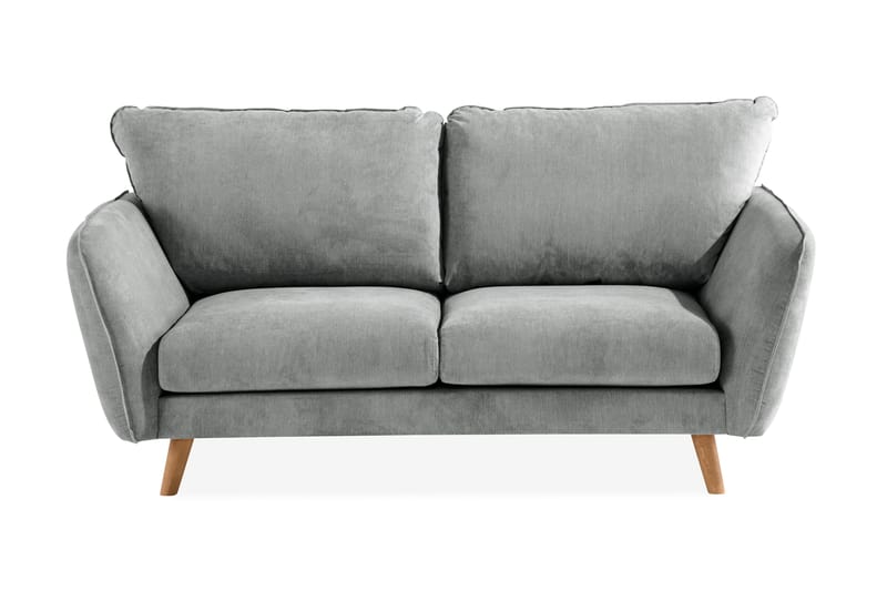 Trend Lyx 2-sits Tygsoffa - Grå - Möbler - Soffa - 2 sits soffa