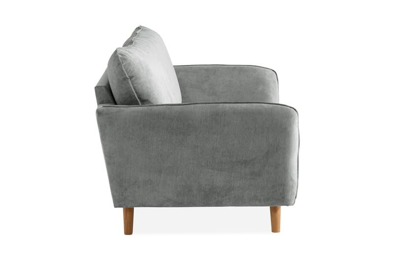 Trend Lyx 2-sits Tygsoffa - Grå - Möbler - Soffa - 2 sits soffa