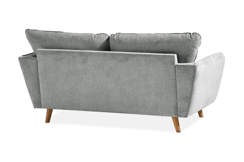 Trend Lyx 2-sits Tygsoffa - Grå - Möbler - Soffa - 2 sits soffa