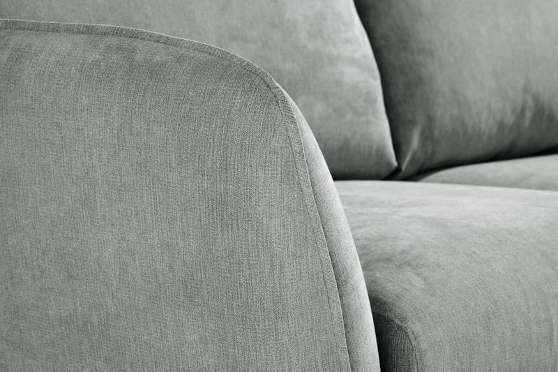 Trend Lyx 2-sits Tygsoffa - Grå - Möbler - Soffa - 2 sits soffa
