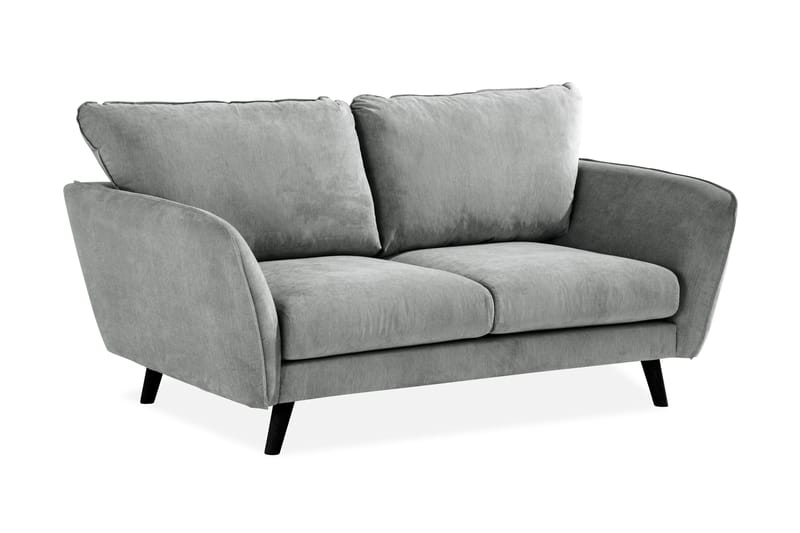 Trend Lyx 2-sits Tygsoffa - Grå - Möbler - Soffa - 2 sits soffa