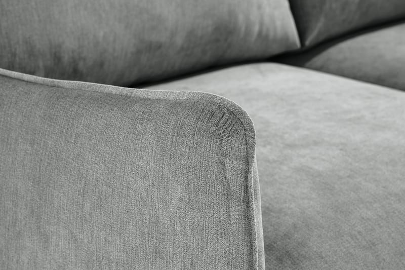 Trend Lyx 2-sits Tygsoffa - Grå - Möbler - Soffa - 2 sits soffa