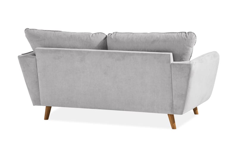 Trend Lyx 2-sits Tygsoffa - Ljusgrå - Möbler - Soffa - 2 sits soffa