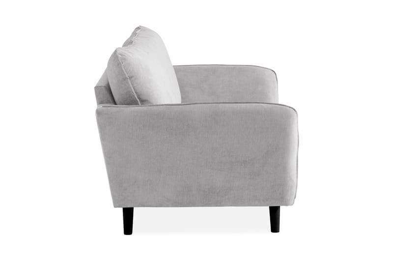 Trend Lyx 2-sits Tygsoffa - Ljusgrå - Möbler - Soffa - 2 sits soffa
