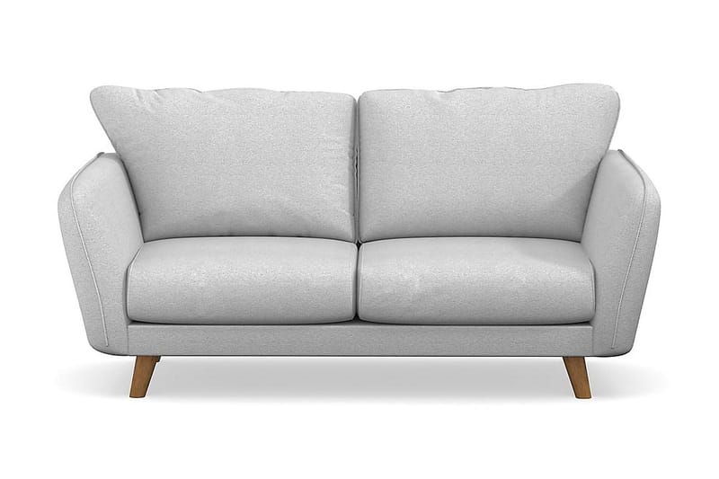 Trend Lyx 2-sits Tygsoffa - Ljusgrå - Möbler - Soffa - 2 sits soffa