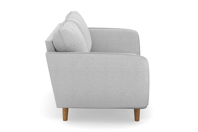 Trend Lyx 2-sits Tygsoffa - Ljusgrå - Möbler - Soffa - 2 sits soffa