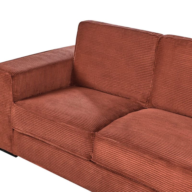 2-sits soffa Vikran - Brun, Svart - Möbler - Soffa - 2 sits soffa