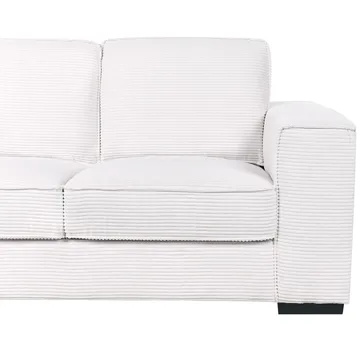 2-sits soffa Vikran - Vit, Svart - Möbler - Soffa - 2 sits soffa