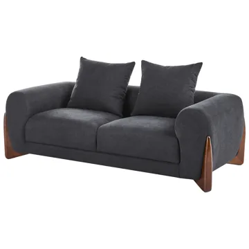 2-sits soffa Vinliden - Mörkgrå - Möbler - Soffa - 2 sits soffa