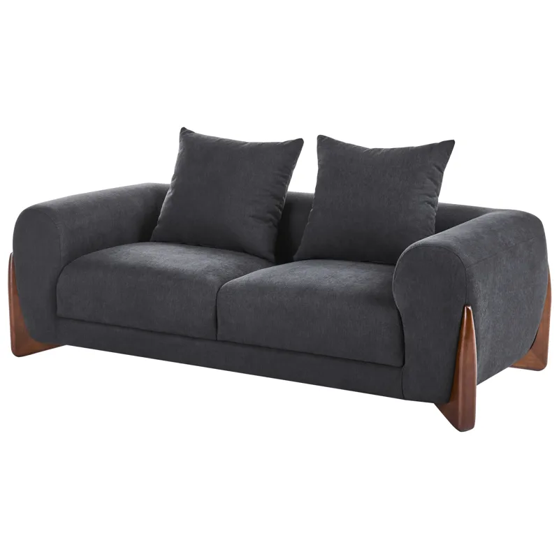 2-sits soffa Vinliden - Mörkgrå - Möbler - Soffa - 2 sits soffa