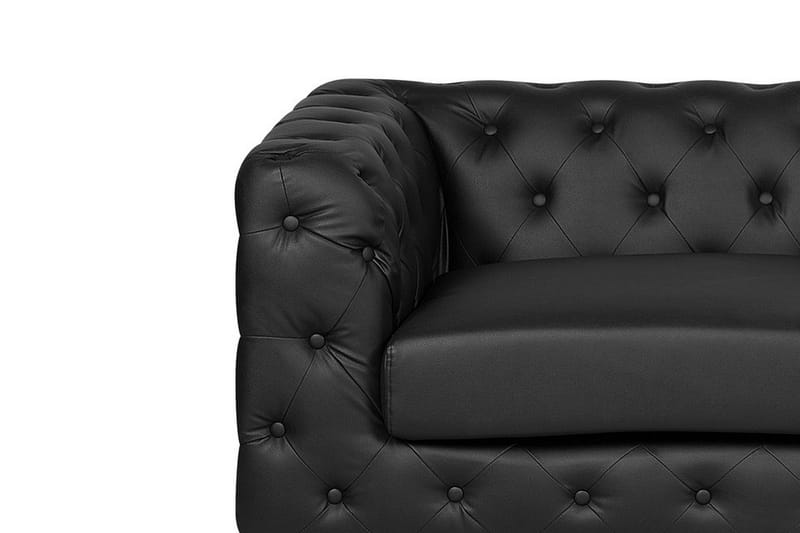 Vissland Soffa 2 Sits - Svart - Möbler - Soffa - 2 sits soffa