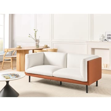 2-sits soffa Vorgod - Vit, brun, svart - Möbler - Soffa - 2 sits soffa