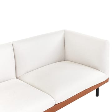 2-sits soffa Vorgod - Vit, brun, svart - Möbler - Soffa - 2 sits soffa