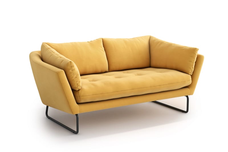 Ynnabo 2-sits Soffa - Gul - Möbler - Soffa - 2 sits soffa