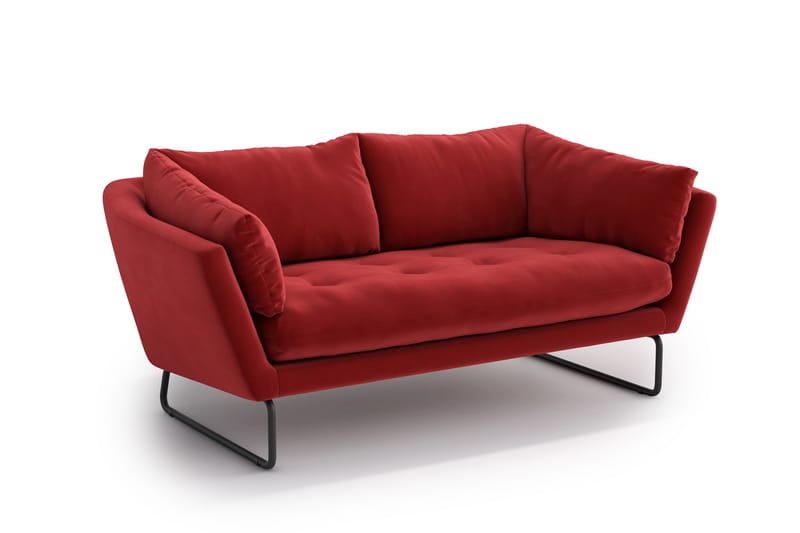Ynnabo 2-sits Soffa - Röd - Möbler - Soffa - 2 sits soffa