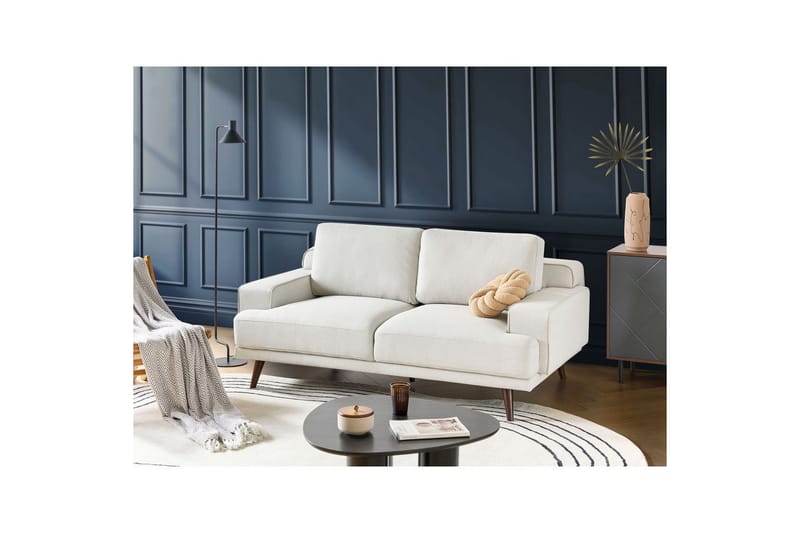 2-sitssoffa Dalum Beige, svart - Beige, svart - Möbler - Soffa - 2 sits soffa