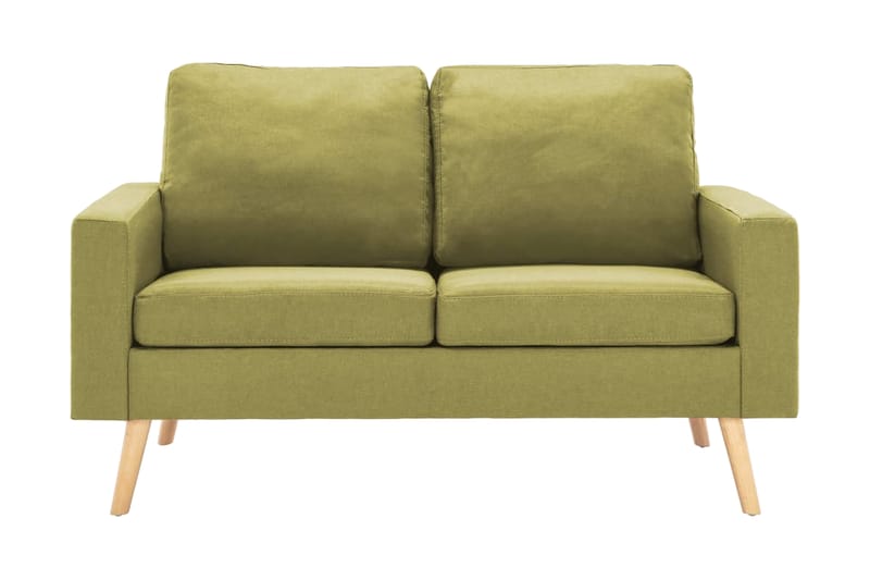 2-sitssoffa grön tyg - Grön - 2 sits soffa