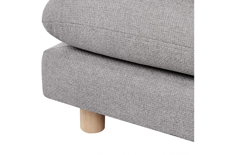 2-sitssoffa Heden Grå/ljust trä - Grå/ljust trä - Möbler - Soffa - 2 sits soffa