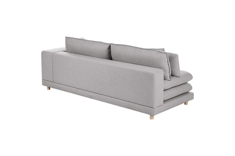 2-sitssoffa Heden Grå/ljust trä - Grå/ljust trä - Möbler - Soffa - 2 sits soffa