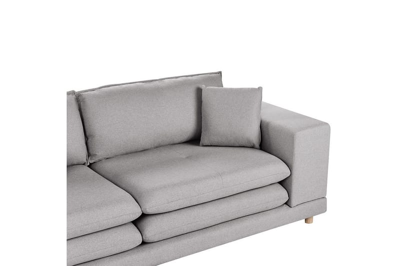 2-sitssoffa Heden Grå/ljust trä - Grå/ljust trä - Möbler - Soffa - 2 sits soffa