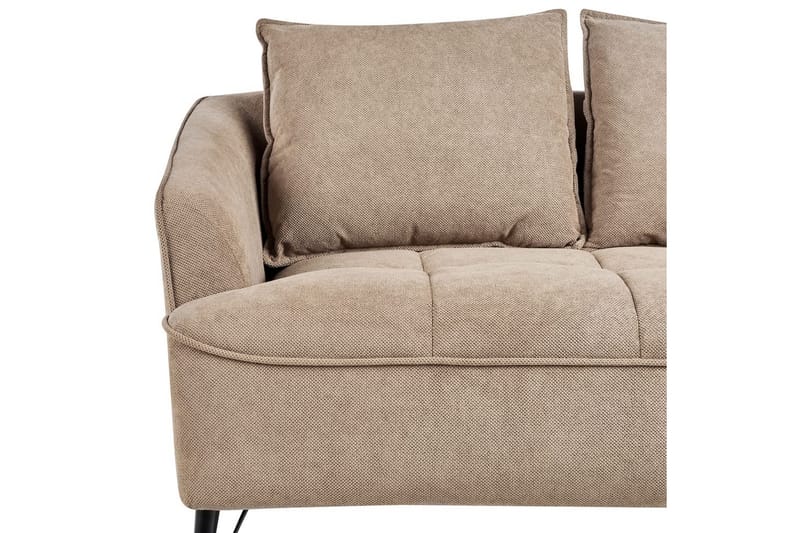 2-sitssoffa Hobro Brun, Svart - Brun, Svart - Möbler - Soffa - 2 sits soffa