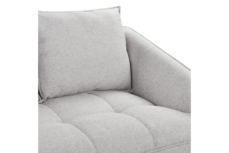 2-sitssoffa Hobro Grå, svart - Grå, svart - Möbler - Soffa - 2 sits soffa