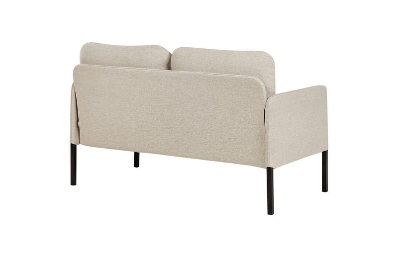 2-sitssoffa Lahti Beige, svart - Beige - Möbler - Soffa - 2 sits soffa