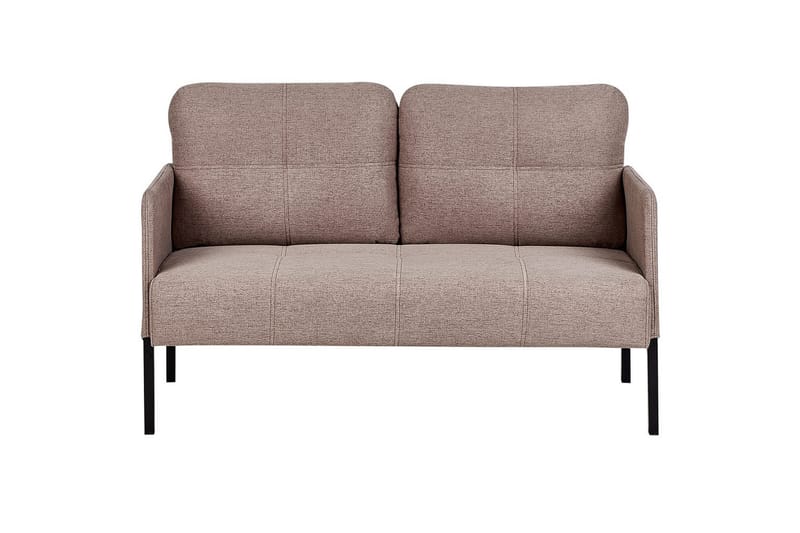 2-sitssoffa Lahti Brun, Svart - Brun, Svart - Möbler - Soffa - 2 sits soffa